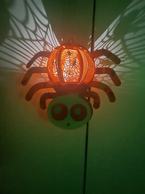 Taller de Lámpara de Araña de Halloween · Fotografía 8